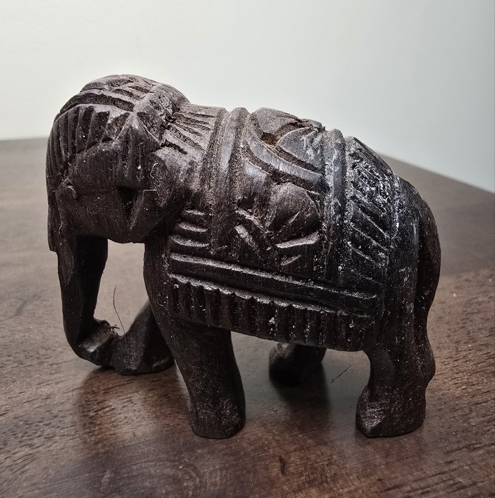 Carved Wooden Elephant